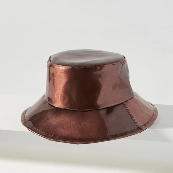 Anthropologie ASN Clueless Bucket Hat Mauve - Picture 2 of 4